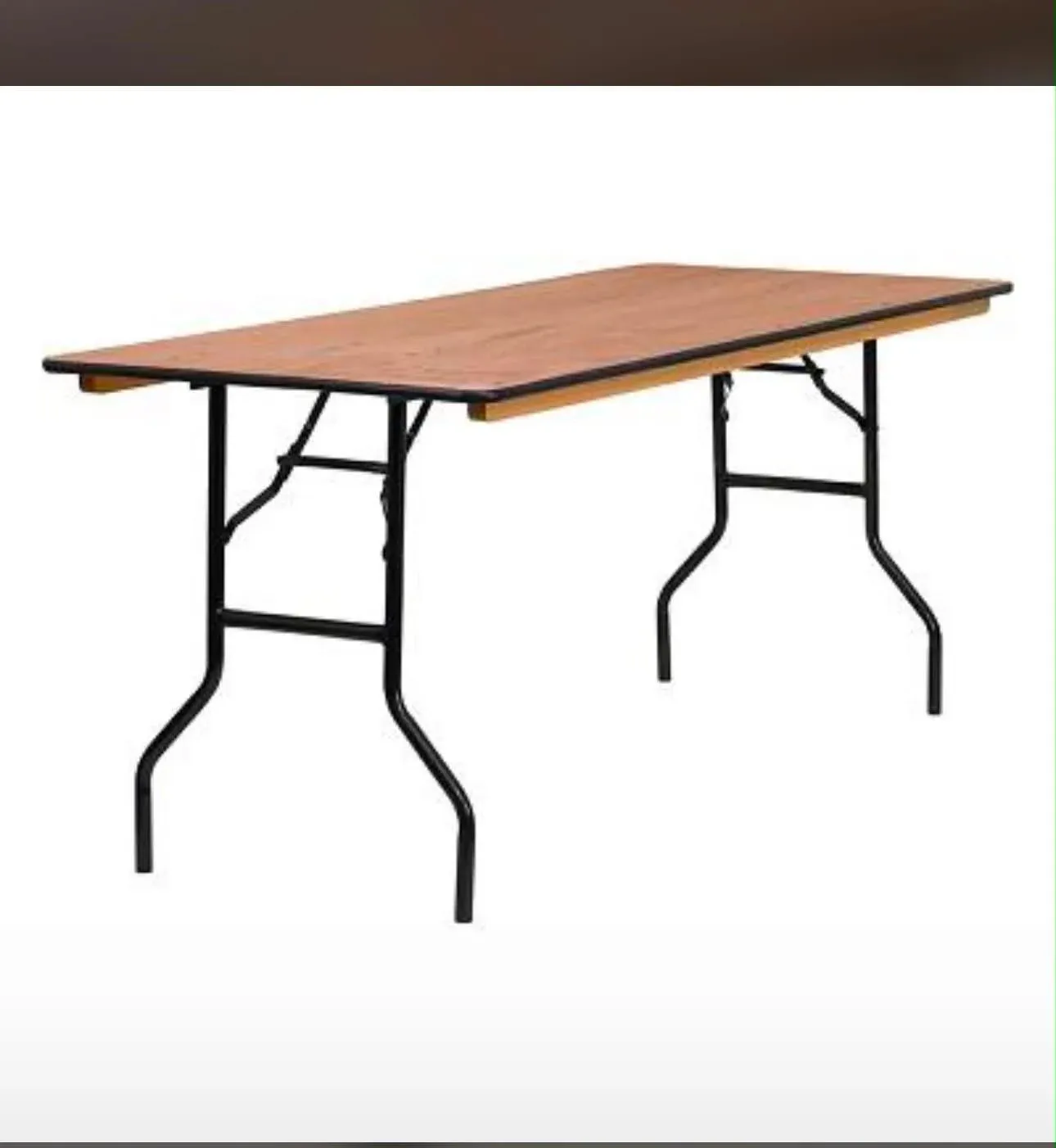 שולחן מלבני מתקפל (2/2)